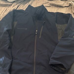 Free Country Men's Dark Blue and Gray Performance Jacket